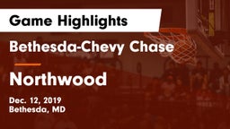 Bethesda-Chevy Chase  vs Northwood  Game Highlights - Dec. 12, 2019