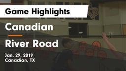 Canadian  vs River Road  Game Highlights - Jan. 29, 2019
