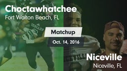 Matchup: Choctawhatchee High vs. Niceville  2016