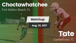 Matchup: Choctawhatchee High vs. Tate  2017