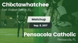 Matchup: Choctawhatchee High vs. Pensacola Catholic  2017