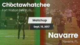 Matchup: Choctawhatchee High vs. Navarre  2017