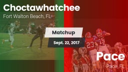 Matchup: Choctawhatchee High vs. Pace  2017