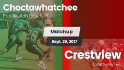 Matchup: Choctawhatchee High vs. Crestview  2017