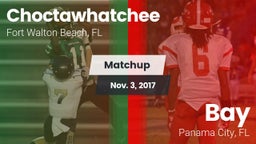 Matchup: Choctawhatchee High vs. Bay  2017