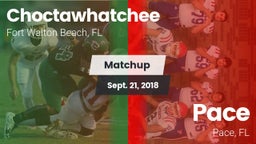 Matchup: Choctawhatchee High vs. Pace  2018
