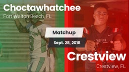 Matchup: Choctawhatchee High vs. Crestview  2018