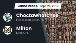Recap: Choctawhatchee  vs. Milton  2019