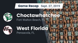 Recap: Choctawhatchee  vs. West Florida  2019