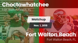 Matchup: Choctawhatchee High vs. Fort Walton Beach  2019