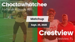 Matchup: Choctawhatchee High vs. Crestview  2020