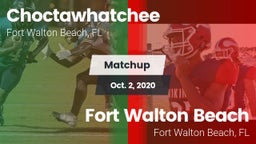Matchup: Choctawhatchee High vs. Fort Walton Beach  2020