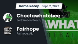 Recap: Choctawhatchee  vs. Fairhope  2022