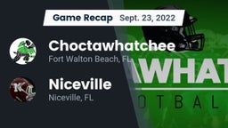 Recap: Choctawhatchee  vs. Niceville  2022