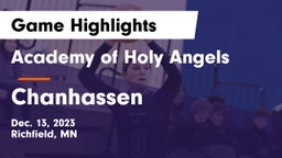 Academy of Holy Angels  vs Chanhassen  Game Highlights - Dec. 13, 2023