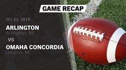 Recap: Arlington  vs. Omaha Concordia  2016