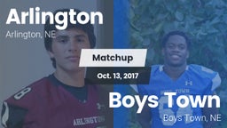 Matchup: Arlington High vs. Boys Town  2017