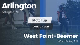 Matchup: Arlington High vs. West Point-Beemer  2018