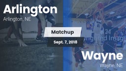 Matchup: Arlington High vs. Wayne  2018