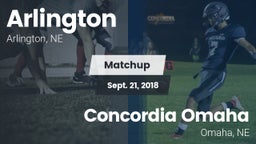 Matchup: Arlington High vs. Concordia Omaha 2018