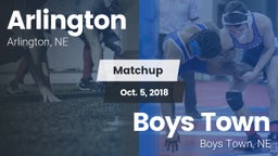 Matchup: Arlington High vs. Boys Town  2018