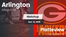 Matchup: Arlington High vs. Platteview  2018
