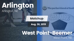 Matchup: Arlington High vs. West Point-Beemer  2019