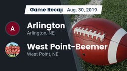 Recap: Arlington  vs. West Point-Beemer  2019