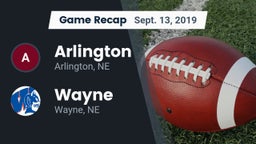 Recap: Arlington  vs. Wayne  2019