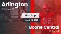 Matchup: Arlington High vs. Boone Central  2019