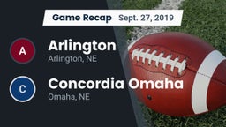 Recap: Arlington  vs. Concordia Omaha 2019