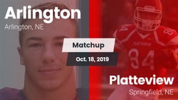 Matchup: Arlington High vs. Platteview  2019