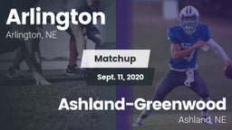 Matchup: Arlington High vs. Ashland-Greenwood  2020