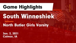 South Winneshiek  vs North Butler Girls Varsity Game Highlights - Jan. 2, 2021