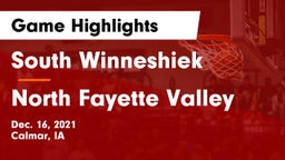 South Winneshiek  vs North Fayette Valley Game Highlights - Dec. 16, 2021