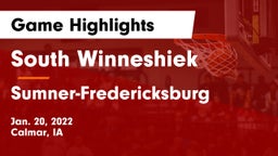 South Winneshiek  vs Sumner-Fredericksburg  Game Highlights - Jan. 20, 2022