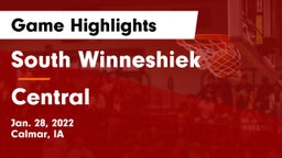 South Winneshiek  vs Central  Game Highlights - Jan. 28, 2022