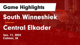 South Winneshiek  vs Central Elkader Game Highlights - Jan. 11, 2024