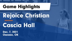 Rejoice Christian  vs Cascia Hall  Game Highlights - Dec. 7, 2021