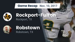 Recap: Rockport-Fulton  vs. Robstown  2017