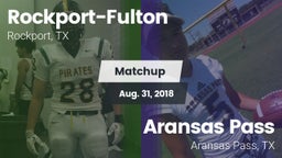 Matchup: Rockport-Fulton vs. Aransas Pass  2018