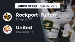 Recap: Rockport-Fulton  vs. United  2019