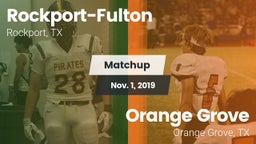 Matchup: Rockport-Fulton vs. Orange Grove  2019