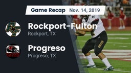 Recap: Rockport-Fulton  vs. Progreso  2019