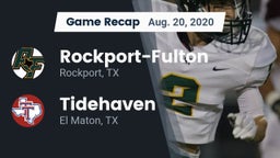 Recap: Rockport-Fulton  vs. Tidehaven  2020