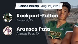 Recap: Rockport-Fulton  vs. Aransas Pass  2020