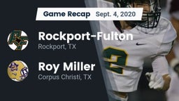 Recap: Rockport-Fulton  vs. Roy Miller  2020