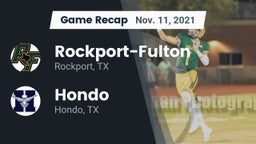 Recap: Rockport-Fulton  vs. Hondo  2021