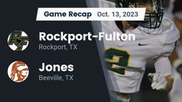 Recap: Rockport-Fulton  vs. Jones  2023