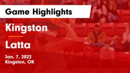 Kingston  vs Latta  Game Highlights - Jan. 7, 2022